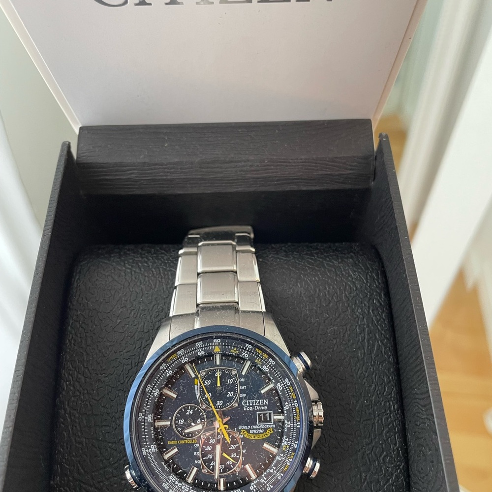 Citizen World Chronograph A-T Watch